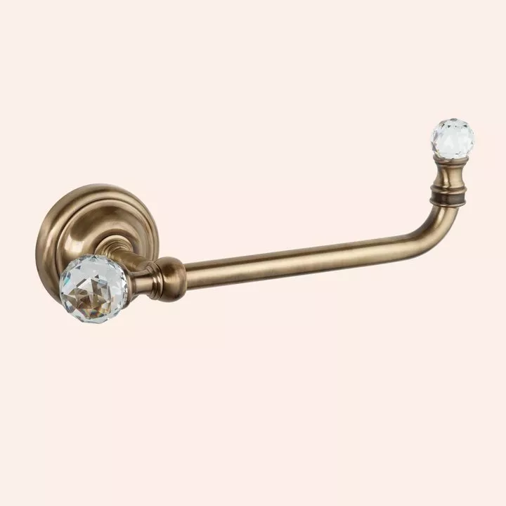 Держатель туалетной бумаги Tiffany World CRYSTAL (TWCR019br-sw, Бронза
Держатель туалетной бумаги Tiffany World CRYSTAL (TWCR019br-sw, Бронза