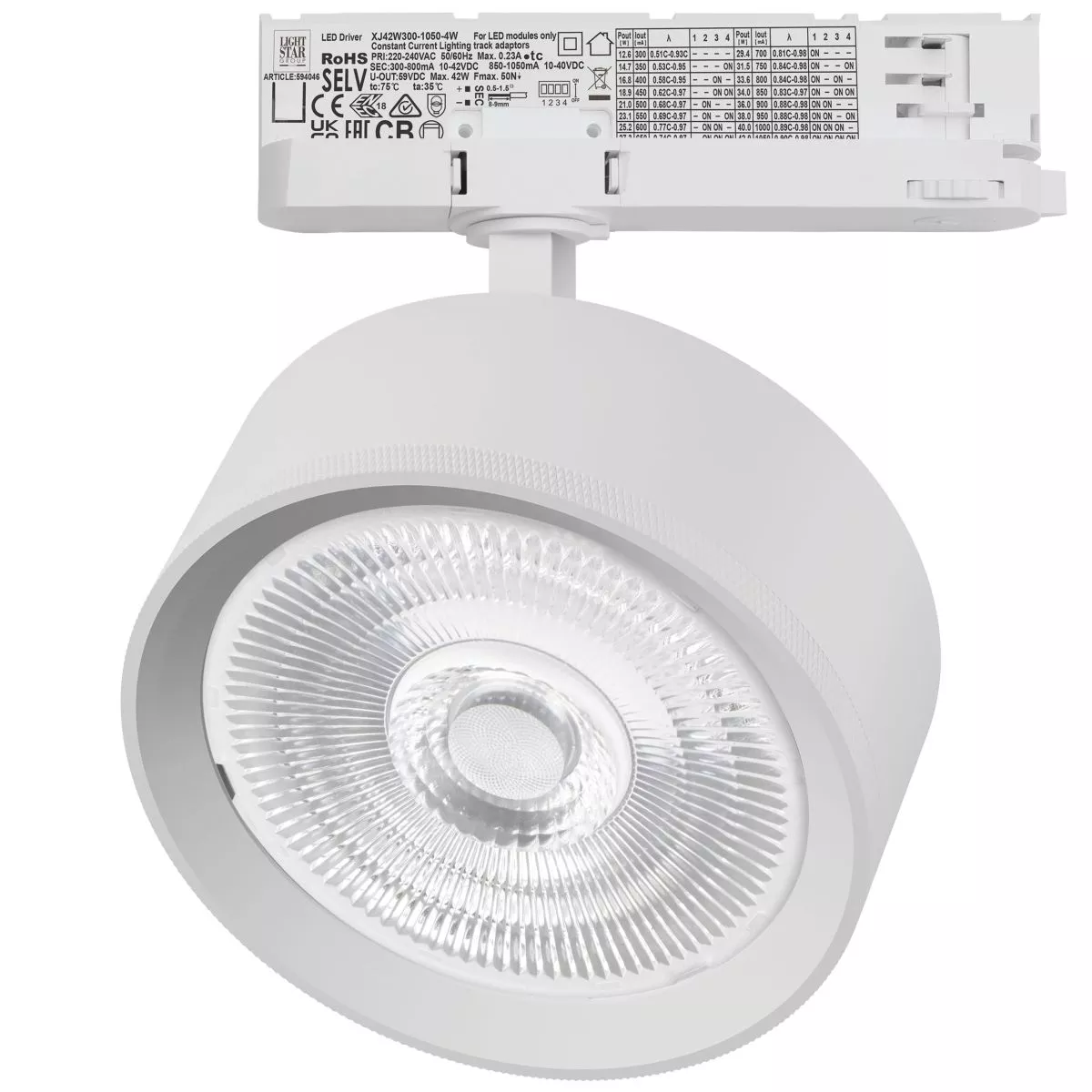 Трековый трехфазный светильник Quattro LED 60G с адаптером Lightstar Alta Pro A5746QT60G
Трековый трехфазный светильник Quattro LED 60G с адаптером Lightstar Alta Pro A5746QT60G