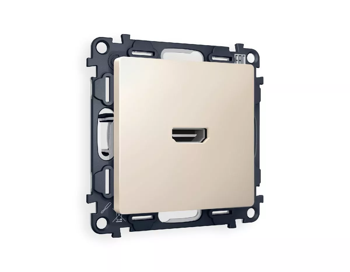 Комплект механизма розетки HDMI 2.0 40V/500mA 2.0GHz 5-18Gbit/s Ambrella Volt Alfa MA334010
Комплект механизма розетки HDMI 2.0 40V/500mA 2.0GHz 5-18Gbit/s Ambrella Volt Alfa MA334010