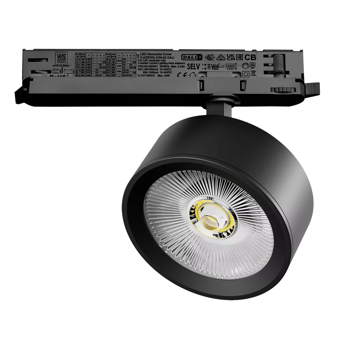 Трековый трехфазный светильник Quattro LED с управлением DALI Lightstar Alta Pro A5637DALI
Трековый трехфазный светильник Quattro LED с управлением DALI Lightstar Alta Pro A5637DALI