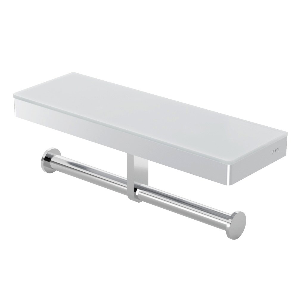 Держатель туалетной бумаги Black&White Gravity 9622C двойной, хром
Держатель туалетной бумаги Black&White Gravity 9622C двойной, хром