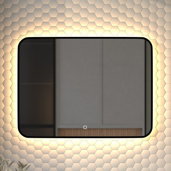 Зеркало Defesto Aura DF 2977SH 80x60, с теплой подсветкой, сенсорный выключатель, черное
Зеркало Defesto Aura DF 2977SH 80x60, с теплой подсветкой, сенсорный выключатель, черное