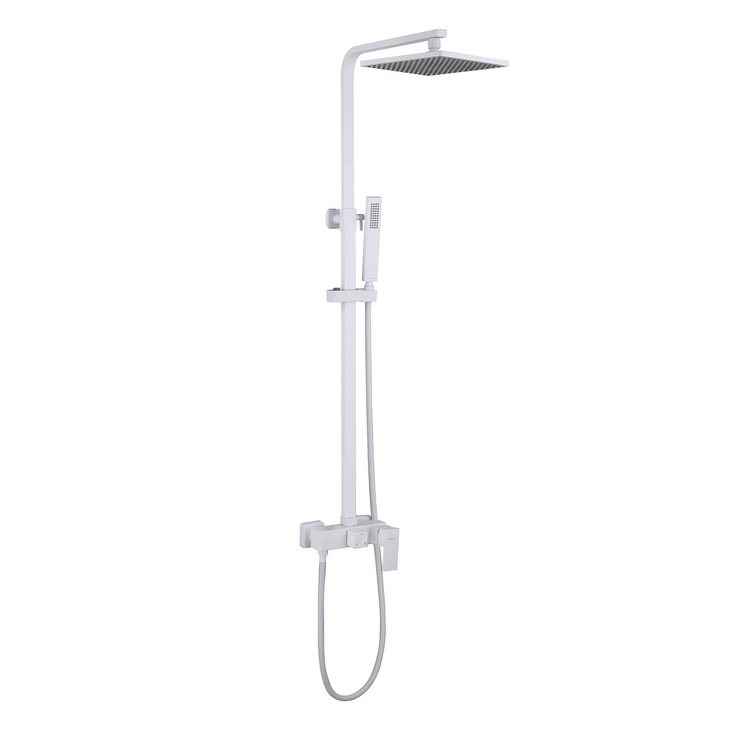 Душевая стойка Abber Daheim AF8220WL матовая белая
Душевая стойка Abber Daheim AF8220WL матовая белая