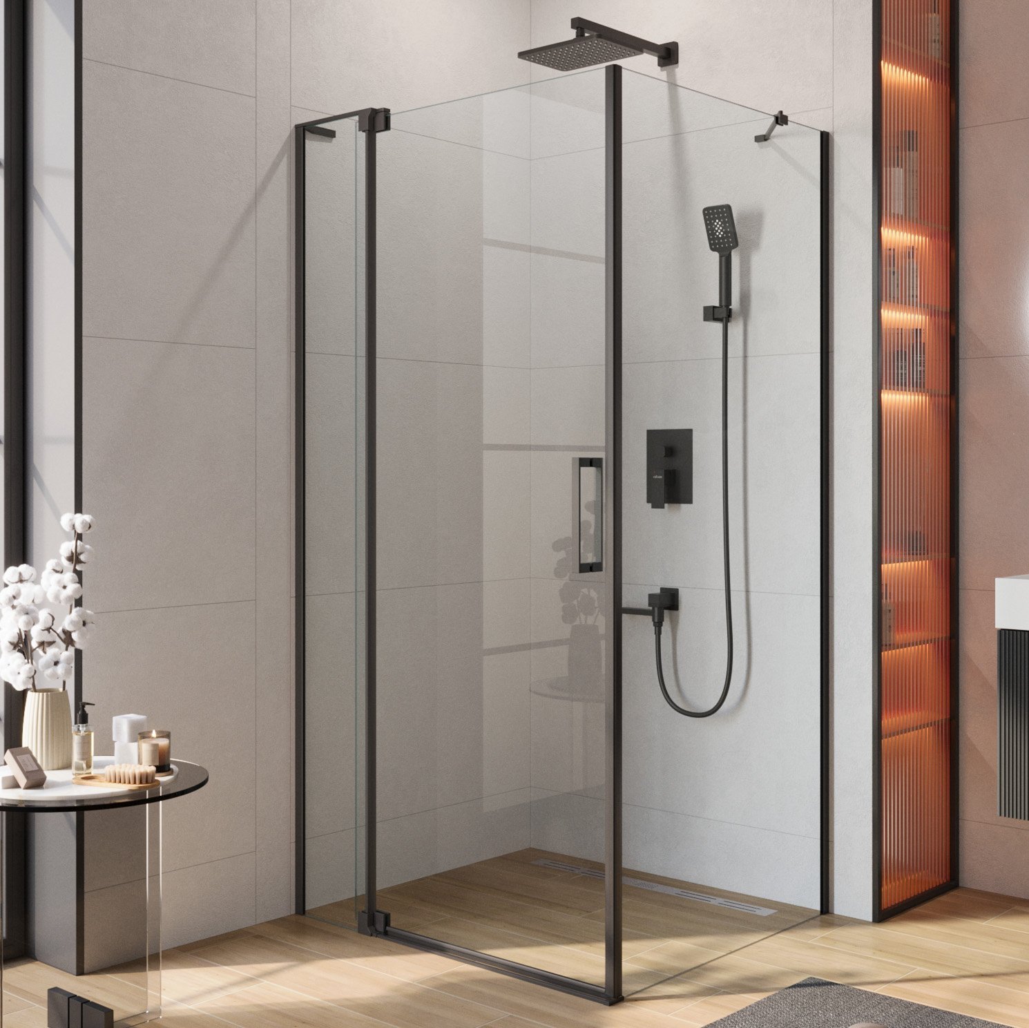 Душевой уголок Cezares Slider AH 1 90-100/110 C Nero профиль черный, стекло прозрачное
Душевой уголок Cezares Slider AH 1 90-100/110 C Nero профиль черный, стекло прозрачное