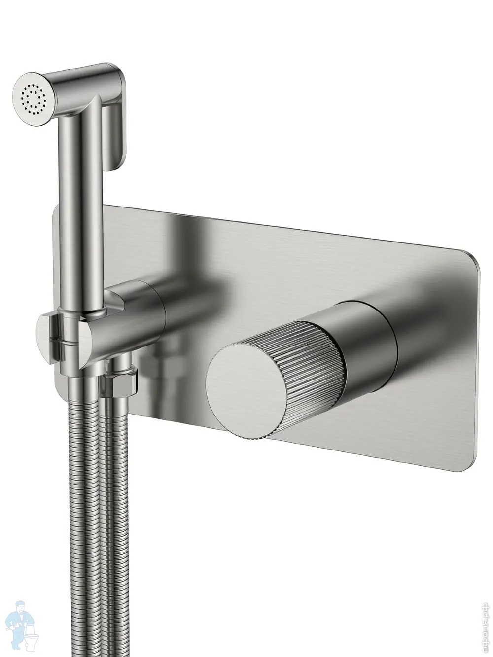 Смеситель гигиенический STICK NICKEL BRUSH LINEA
Смеситель гигиенический STICK NICKEL BRUSH LINEA