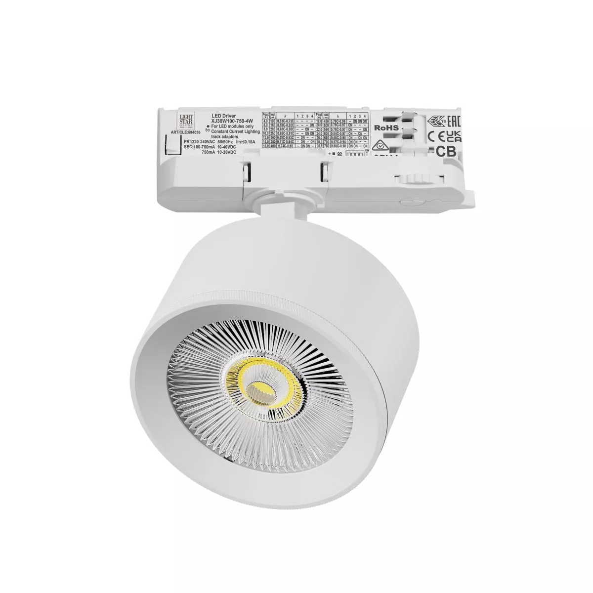 Трековый трехфазный светильник Quattro LED с адаптером Lightstar Alta Pro A5546QT
Трековый трехфазный светильник Quattro LED с адаптером Lightstar Alta Pro A5546QT