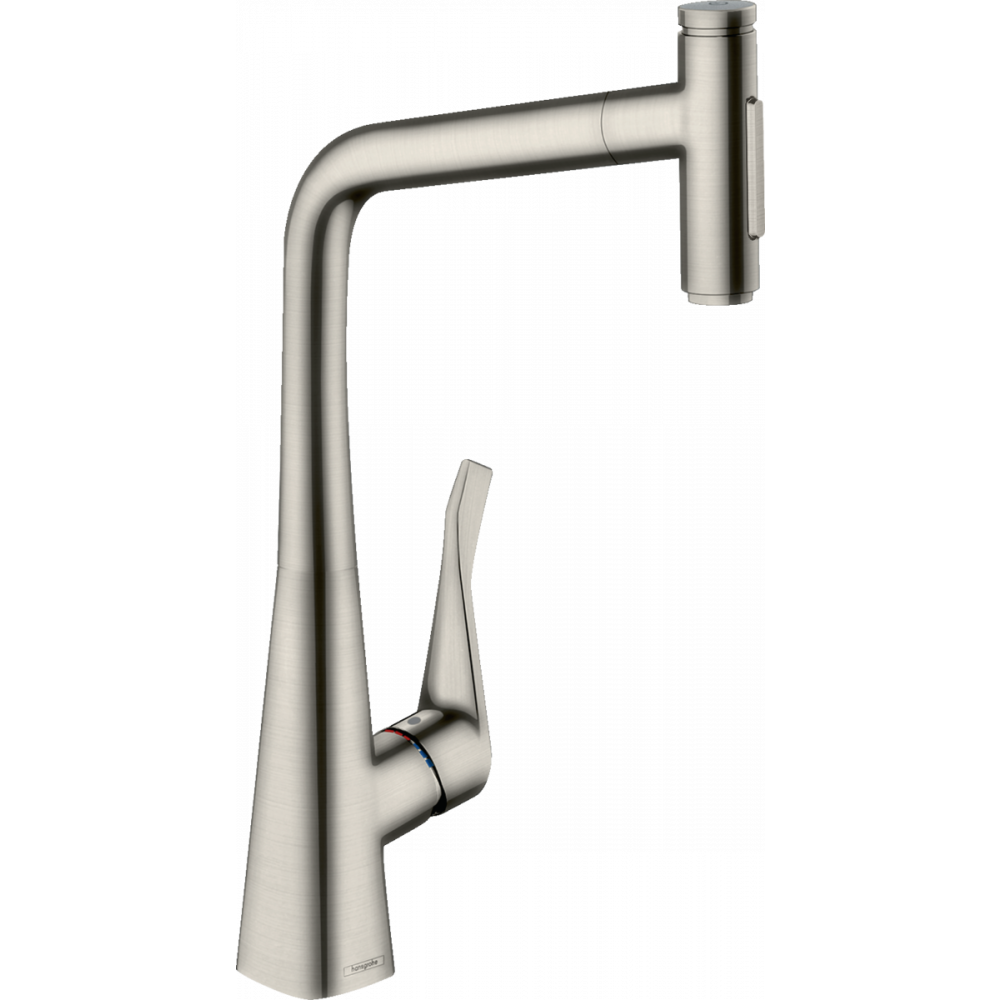 Кухонный смеситель Hansgrohe Metris Select M71 однорычажный, 320 с вытяжным душем, 2jet, хром 73820800
Кухонный смеситель Hansgrohe Metris Select M71 однорычажный, 320 с вытяжным душем, 2jet, хром 73820800