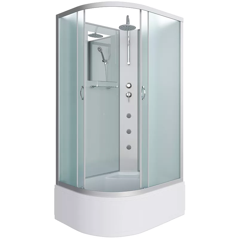 Душевая кабина Niagara Classic 120х80 хром правая стекло матовое с гидромассажем
Душевая кабина Niagara Classic 120х80 хром правая стекло матовое с гидромассажем