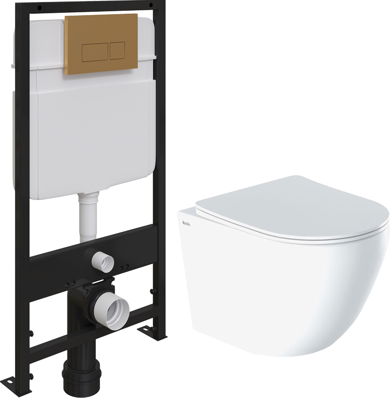 Комплект Унитаз подвесной IDDIS Blanco BLARDSEi25 безободковый, с микролифтом + Система инсталляции для унитазов EWRIKA ProLT 0026-2020 + Кнопка смыва EWRIKA 0043 золото матовое
Комплект Унитаз подвесной IDDIS Blanco BLARDSEi25 безободковый, с микролифтом + Система инсталляции для унитазов EWRIKA ProLT 0026-2020 + Кнопка смыва EWRIKA 0043 золото матовое