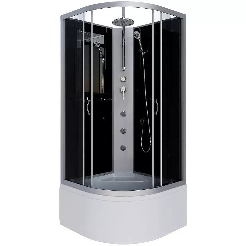 Душевая кабина Niagara Classic NG-2509-14BKTG 100х100 см, без крыши, с тропическим душем и гидромассажем
Душевая кабина Niagara Classic NG-2509-14BKTG 100х100 см, без крыши, с тропическим душем и гидромассажем