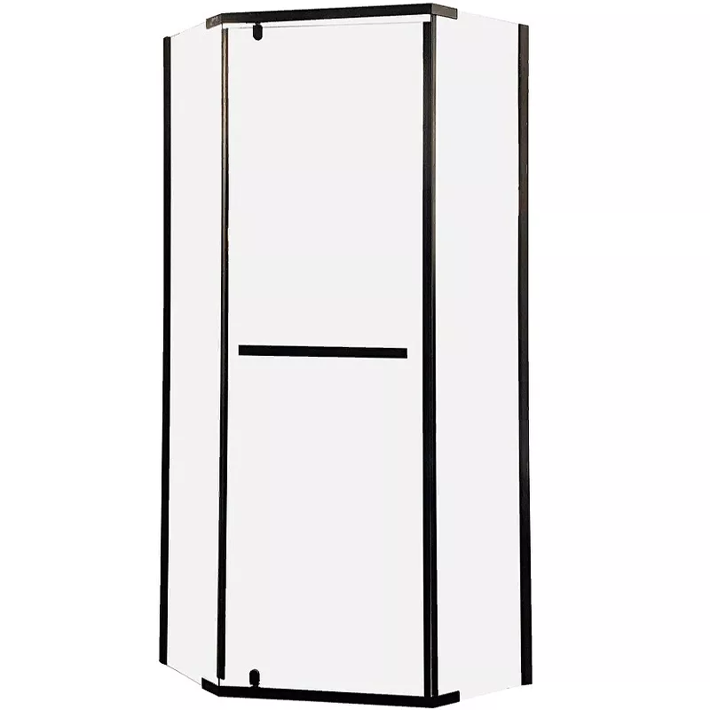 Душевой уголок Cerutti SPA Chika 90х90 профиль черный, стекло прозрачное 
Душевой уголок Cerutti SPA Chika 90х90 профиль черный, стекло прозрачное