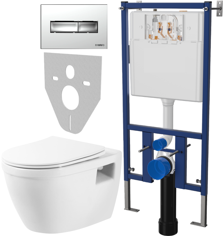 Комплект Унитаз подвесной BelBagno Loto BB070CHR/SC безободковый, с микролифтом + Система инсталляции для унитазов DIWO 4501 + Кнопка смыва DIWO 7322 хром
Комплект Унитаз подвесной BelBagno Loto BB070CHR/SC безободковый, с микролифтом + Система инсталляции для унитазов DIWO 4501 + Кнопка смыва DIWO 7322 хром