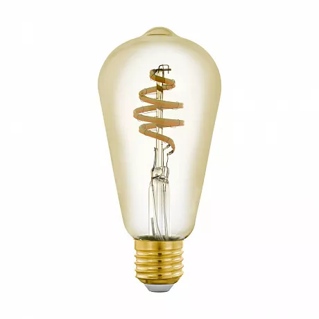 Лампа светодиодная филаментная диммируемая Eglo E27 5,5W 2200-6500K золотистая 12583
Лампа светодиодная филаментная диммируемая Eglo E27 5,5W 2200-6500K золотистая 12583