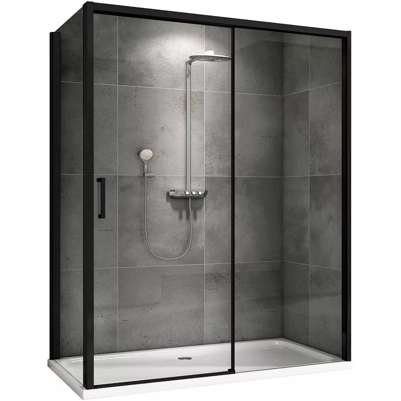 Душевой уголок Abber Komfort 170х100 AG93170B-S102B черный, стекло прозрачное
Душевой уголок Abber Komfort 170х100 AG93170B-S102B черный, стекло прозрачное