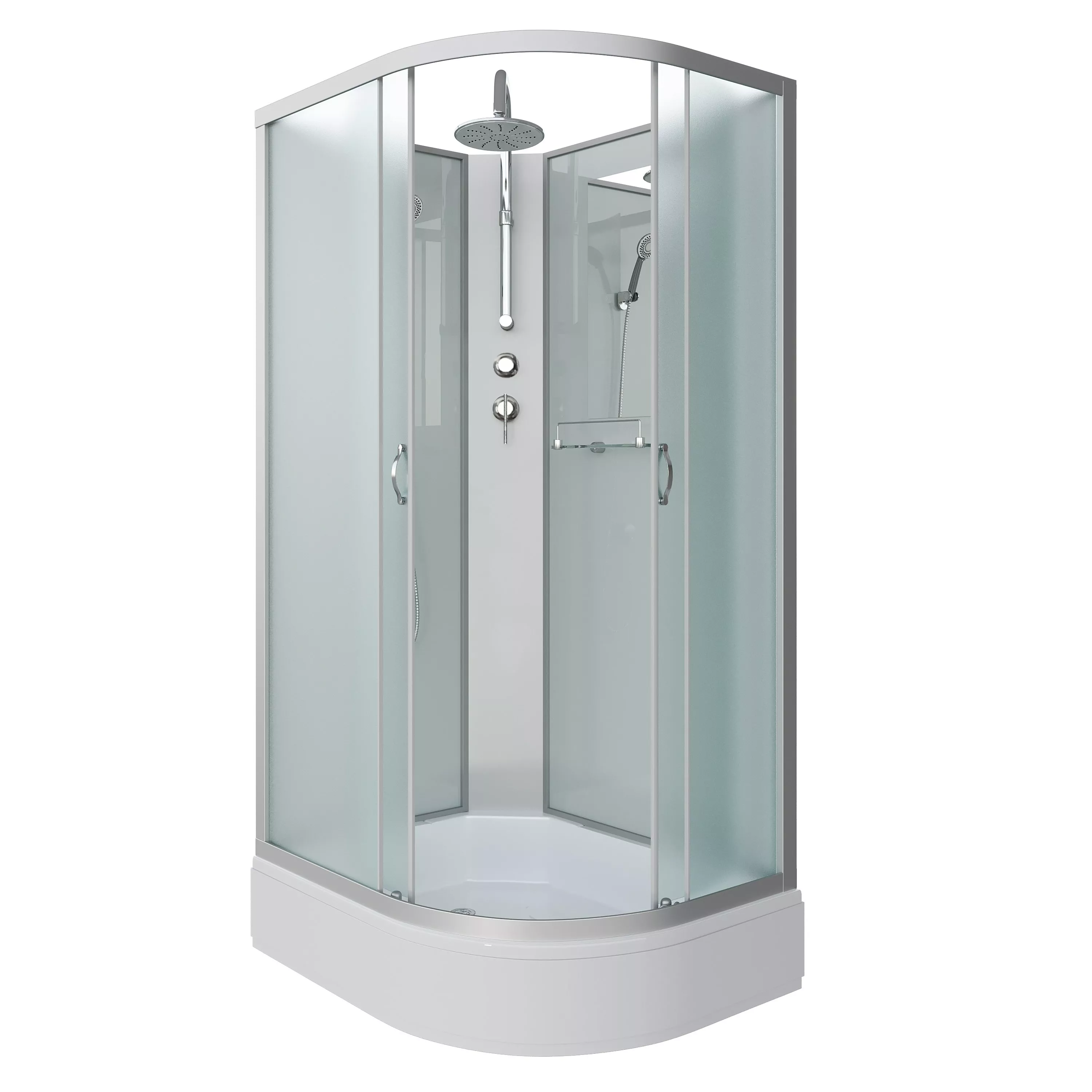 Душевая кабина Niagara Classic 100х80 L без крыши профиль хром стекло матовое
Душевая кабина Niagara Classic 100х80 L без крыши профиль хром стекло матовое