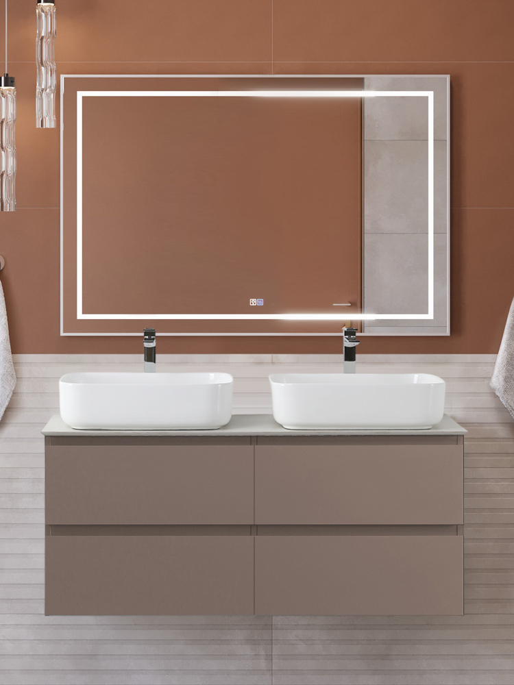 Мебель для ванной комнаты BelBagno Kraft 120 подвесная, матовая бежевая, столешница kep-120-2-cem, раковина BB1304, для двоих
Мебель для ванной комнаты BelBagno Kraft 120 подвесная, матовая бежевая, столешница kep-120-2-cem, раковина BB1304, для двоих