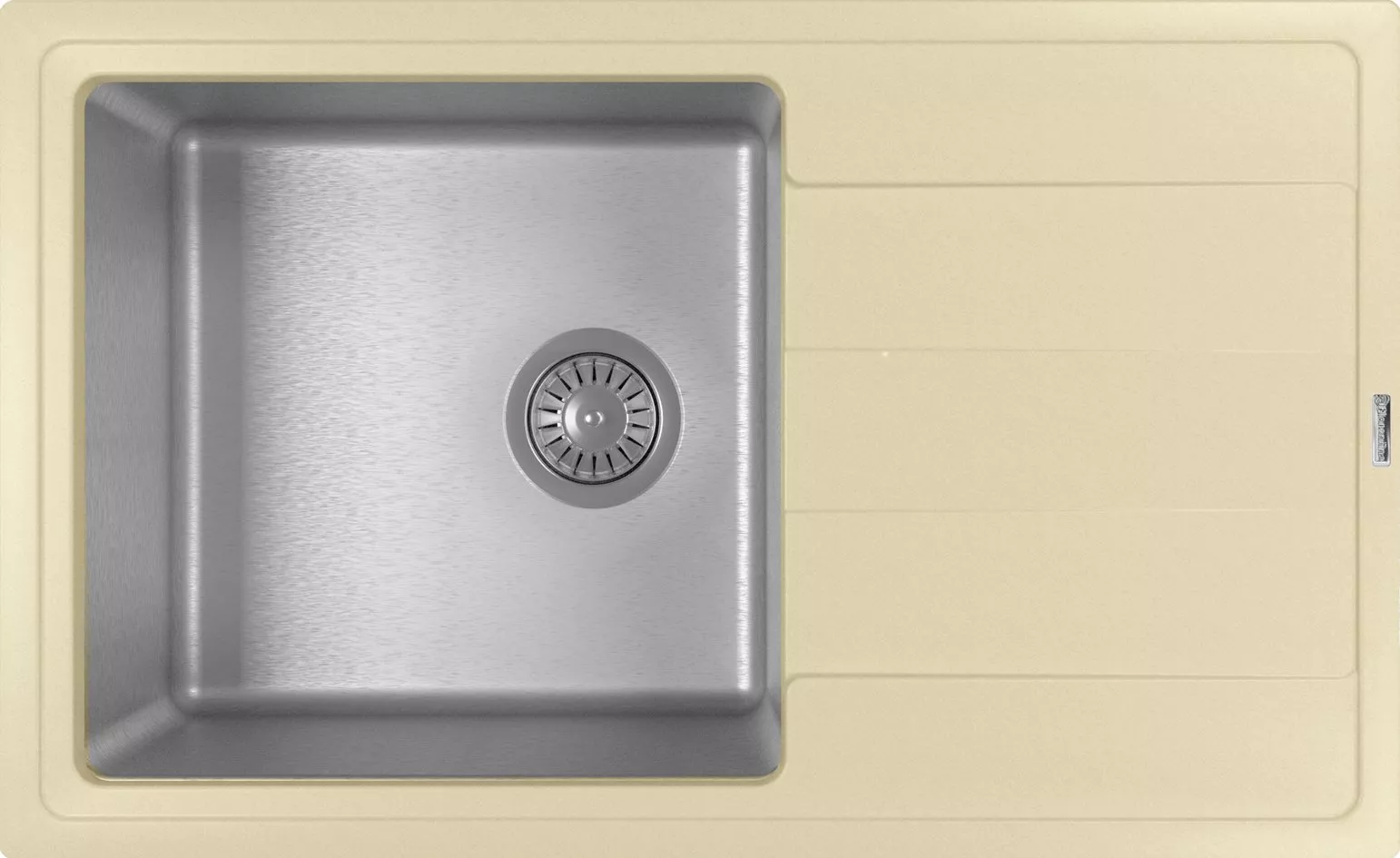 Мойка кухонная Florentina Комби 78х48 сталь-бежевый матовый
Мойка кухонная Florentina Комби 78х48 сталь-бежевый матовый