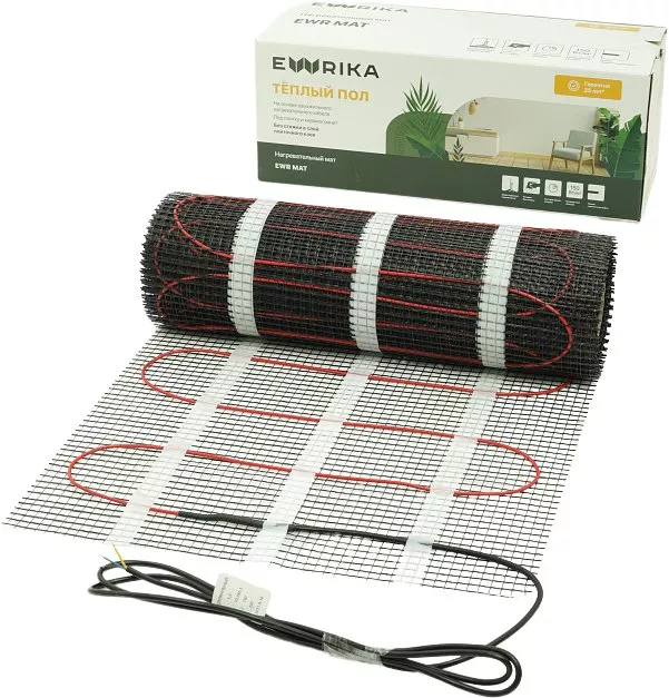 Теплый пол EWRIKA MAT EWR 150-4 самоклеящийся, под плитку, под паркетную доску, под керамогранит
Теплый пол EWRIKA MAT EWR 150-4 самоклеящийся, под плитку, под паркетную доску, под керамогранит