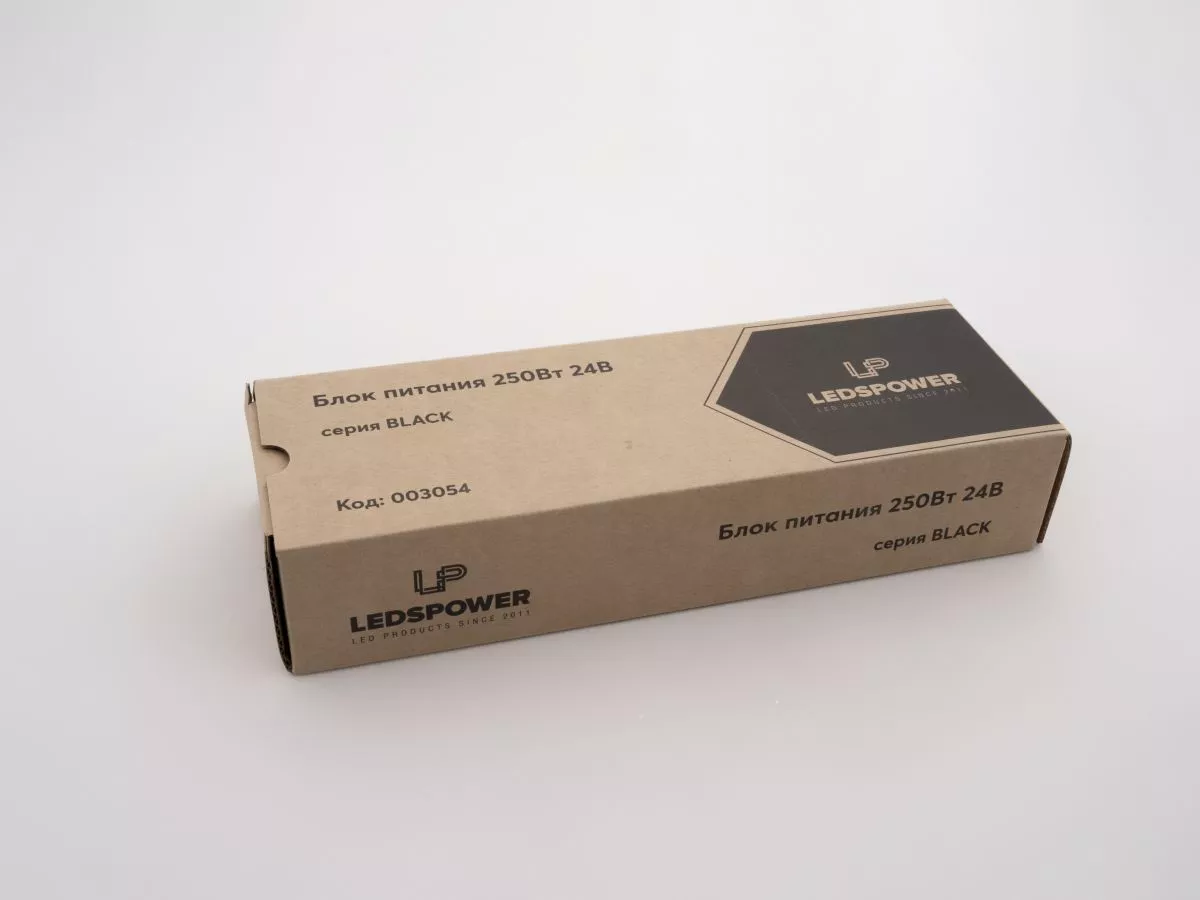 Блок питания LEDS POWER 250Вт 24В BLACK 003054
Блок питания LEDS POWER 250Вт 24В BLACK 003054