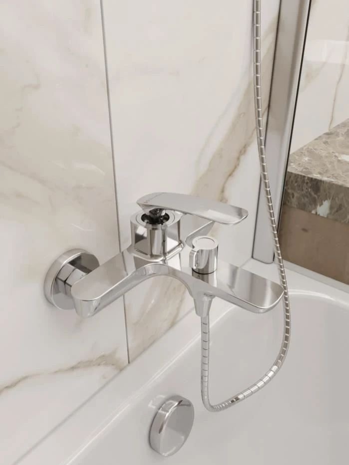 Cмеситель для ванны Knotlor KN-42, хром
Cмеситель для ванны Knotlor KN-42, хром