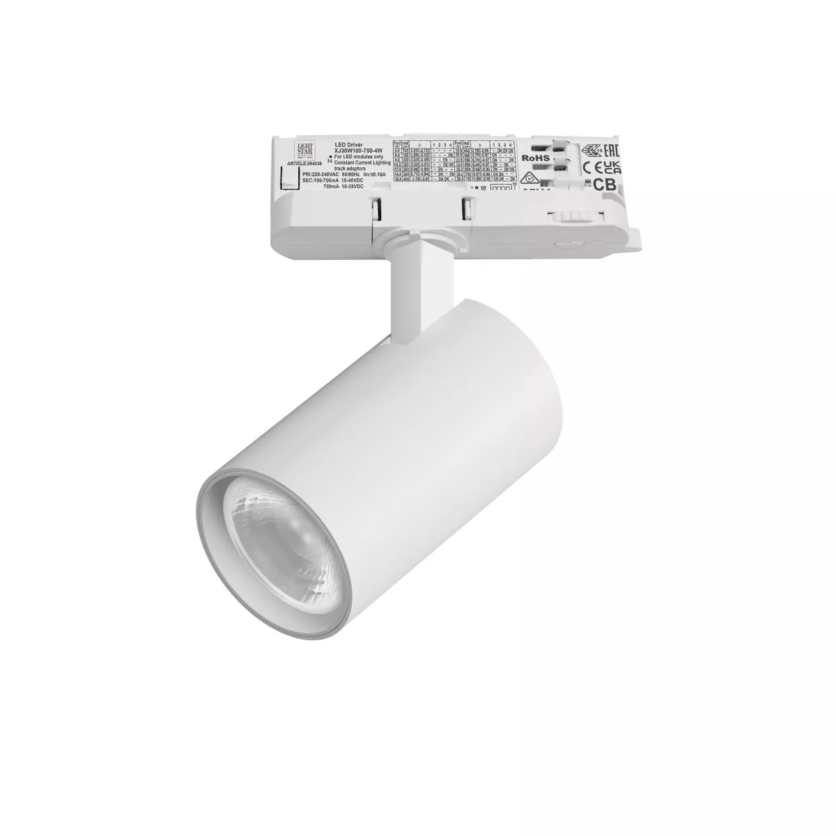 Трековый трехфазный светильник Quattro LED 36G с адаптером Lightstar Alta Base A5146QT36G
Трековый трехфазный светильник Quattro LED 36G с адаптером Lightstar Alta Base A5146QT36G