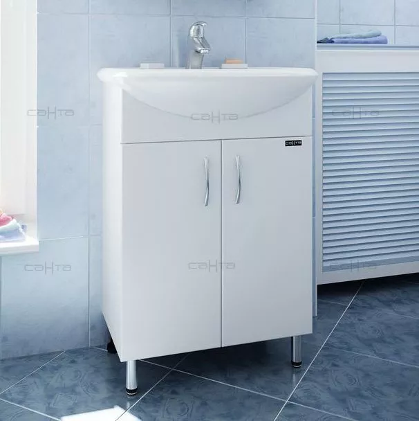 Тумба с раковиной Санта Уют 55 белая
Тумба с раковиной Санта Уют 55 белая