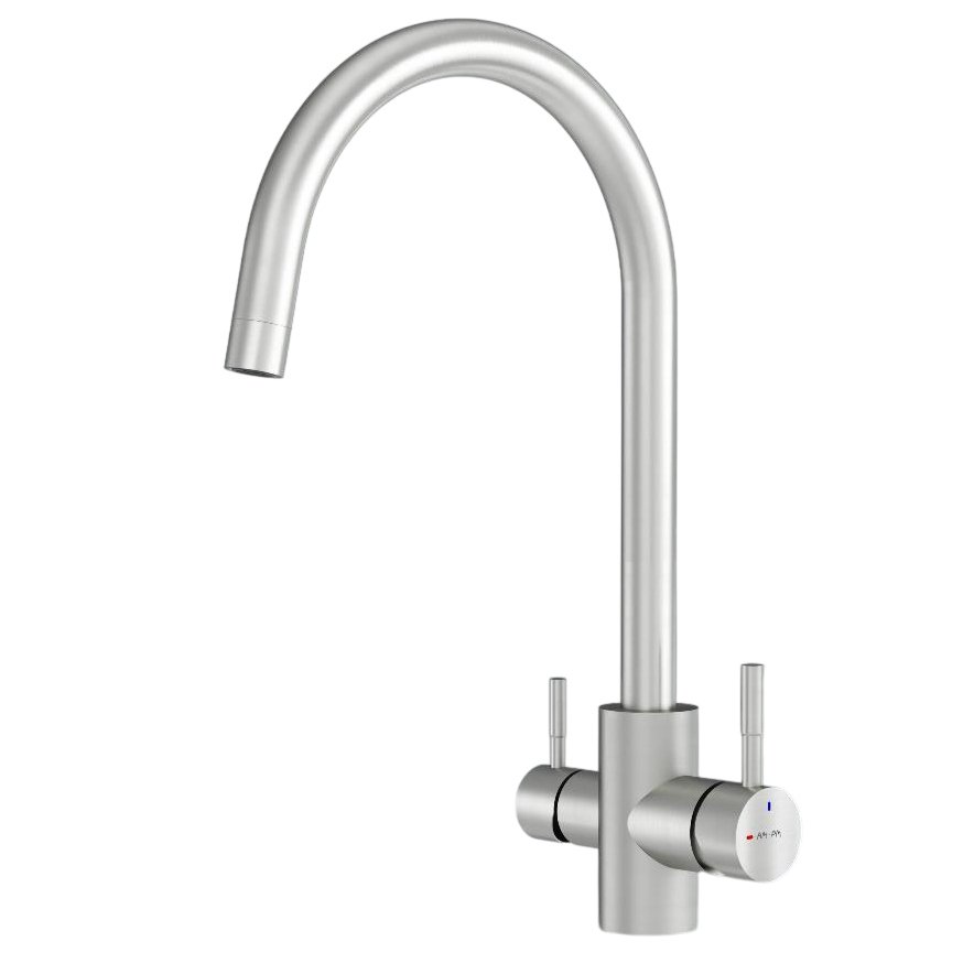 F85B07711 X-Joy S, смеситель для кухни с С-изливом с каналом для питьевой воды, сатин
F85B07711 X-Joy S, смеситель для кухни с С-изливом с каналом для питьевой воды, сатин