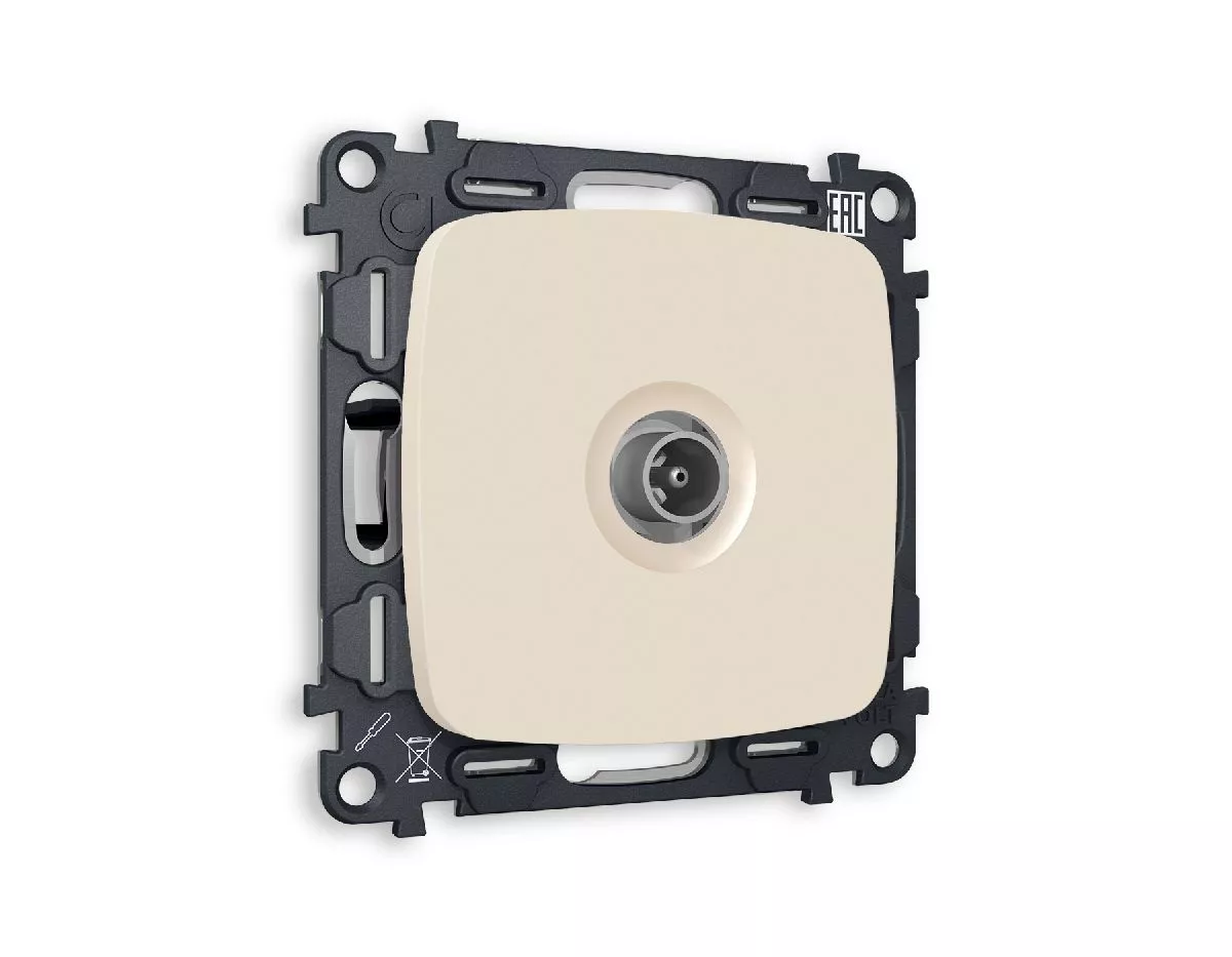 Комплект механизма TV розетки проходной 5-1000 MHz 4dB Ambrella Volt Omega MO333030
Комплект механизма TV розетки проходной 5-1000 MHz 4dB Ambrella Volt Omega MO333030