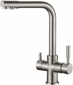 Смеситель для кухни Steel Hammer SH 552 SATIN с подключением к фильтру хром, сатин
Смеситель для кухни Steel Hammer SH 552 SATIN с подключением к фильтру хром, сатин