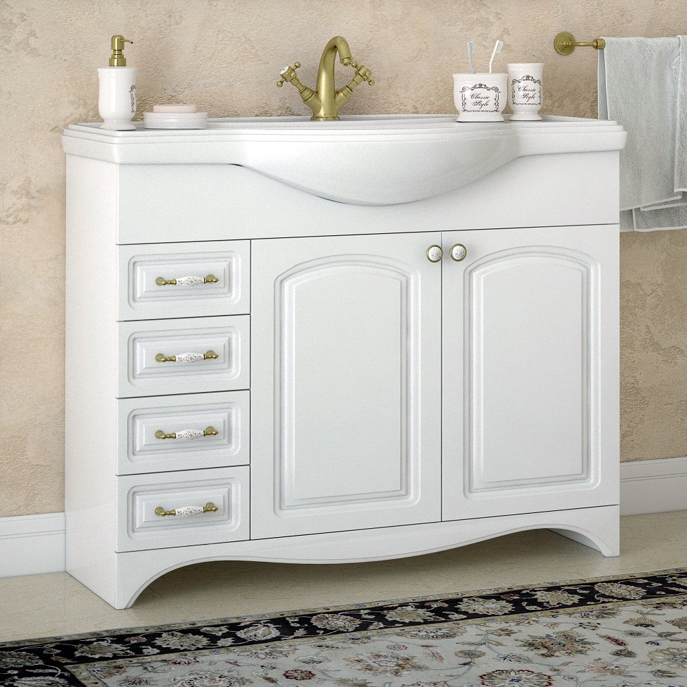 Тумба с раковиной Corozo Классика 105
Тумба с раковиной Corozo Классика 105