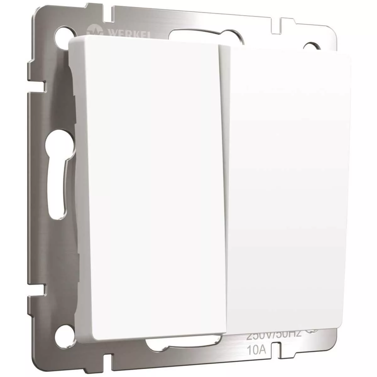 Выключатель двухклавишный с самовозвратом Werkel белый матовый W1122461 4690389192364
Выключатель двухклавишный с самовозвратом Werkel белый матовый W1122461 4690389192364