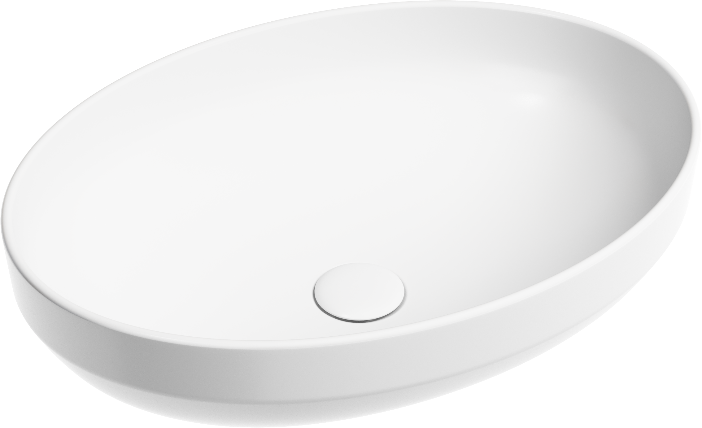 Накладная раковина Ceramicanova Element CN6056MW белая матовая 
Накладная раковина Ceramicanova Element CN6056MW белая матовая