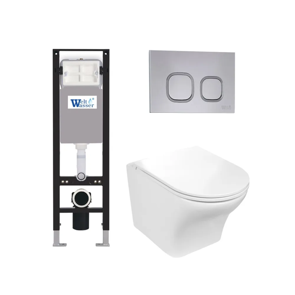 Комплект унитаза WeltWasser Odenbach 004 с инсталляцией AMBERG 350 белый, с сиденьем микролифт и клавишей смыва AMBERG RD-CR хром
Комплект унитаза WeltWasser Odenbach 004 с инсталляцией AMBERG 350 белый, с сиденьем микролифт и клавишей смыва AMBERG RD-CR хром