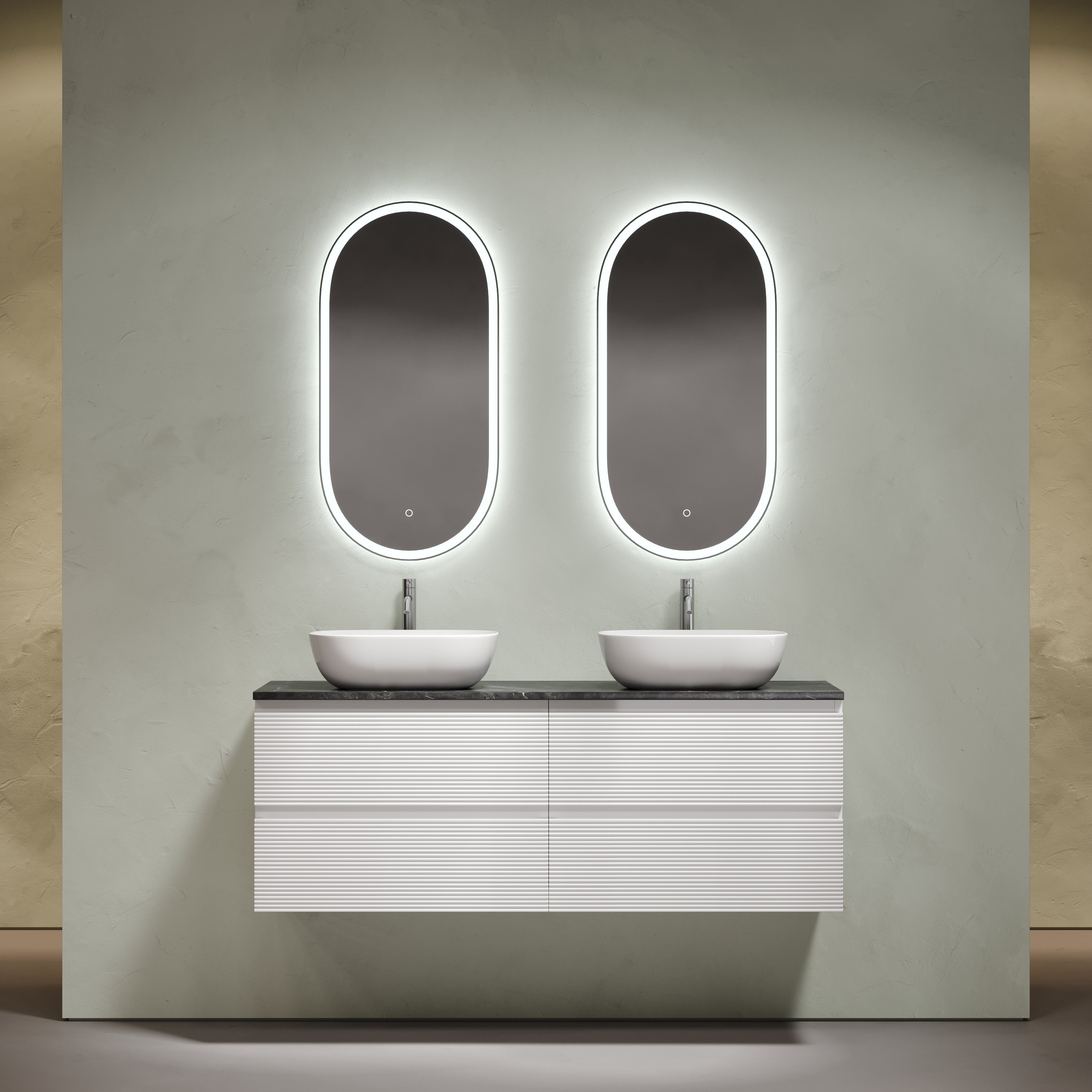 Мебель для ванной комнаты Sancos Folk 140 bianco, столешница черный мрамор TT140A1X, раковина CN6009
Мебель для ванной комнаты Sancos Folk 140 bianco, столешница черный мрамор TT140A1X, раковина CN6009