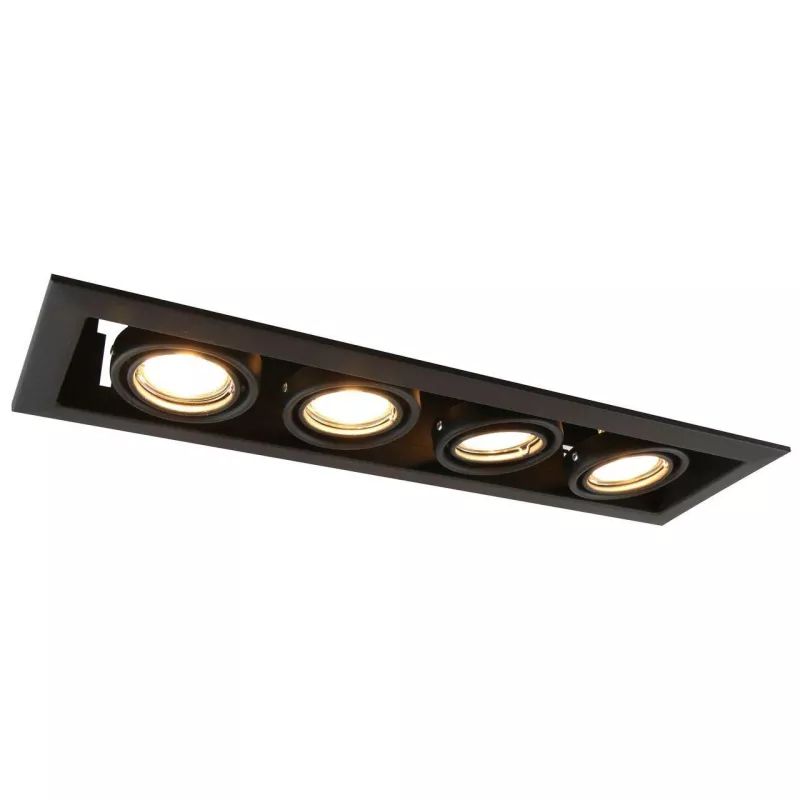 Встраиваемый светильник Arte Lamp Cardani Piccolo A5941PL-4BK
Встраиваемый светильник Arte Lamp Cardani Piccolo A5941PL-4BK