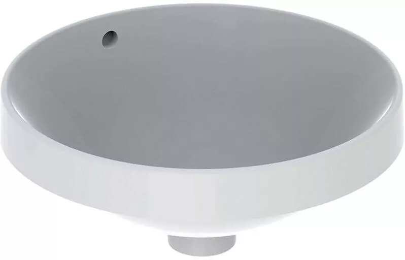 500.700.01.2 Geberit VariForm Раковина встраиваемая в столешницу круглой формы, D=40 см, без отв. под смеситель, с отв. перелива
500.700.01.2 Geberit VariForm Раковина встраиваемая в столешницу круглой формы, D=40 см, без отв. под смеситель, с отв. перелива