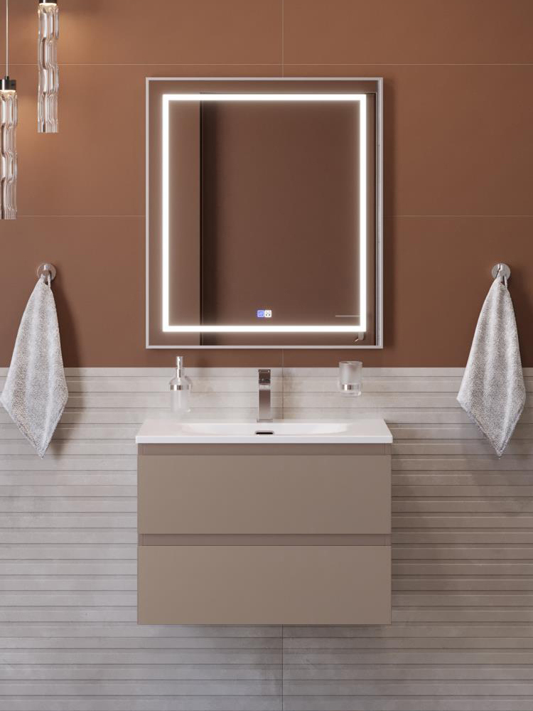 Мебель для ванной комнаты BelBagno Kraft 70 подвесная, матовая бежевая, раковина bb-8099-70
Мебель для ванной комнаты BelBagno Kraft 70 подвесная, матовая бежевая, раковина bb-8099-70