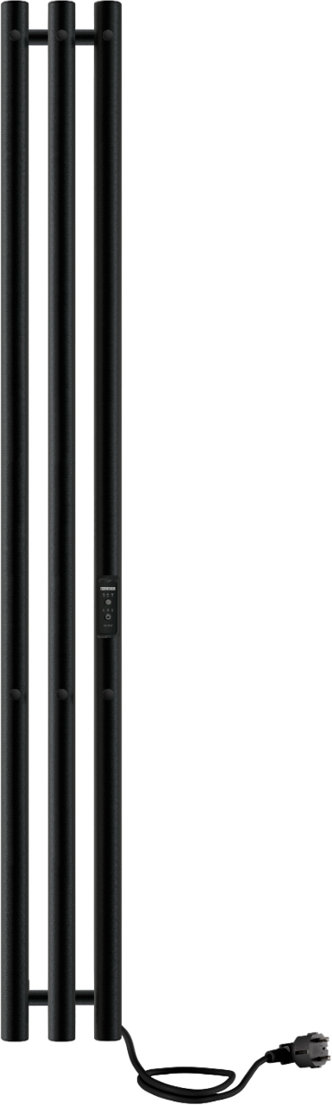 Полотенцесушитель электрический Indigo Style 3 LSE120-13BRRt черный муар 
Полотенцесушитель электрический Indigo Style 3 LSE120-13BRRt черный муар