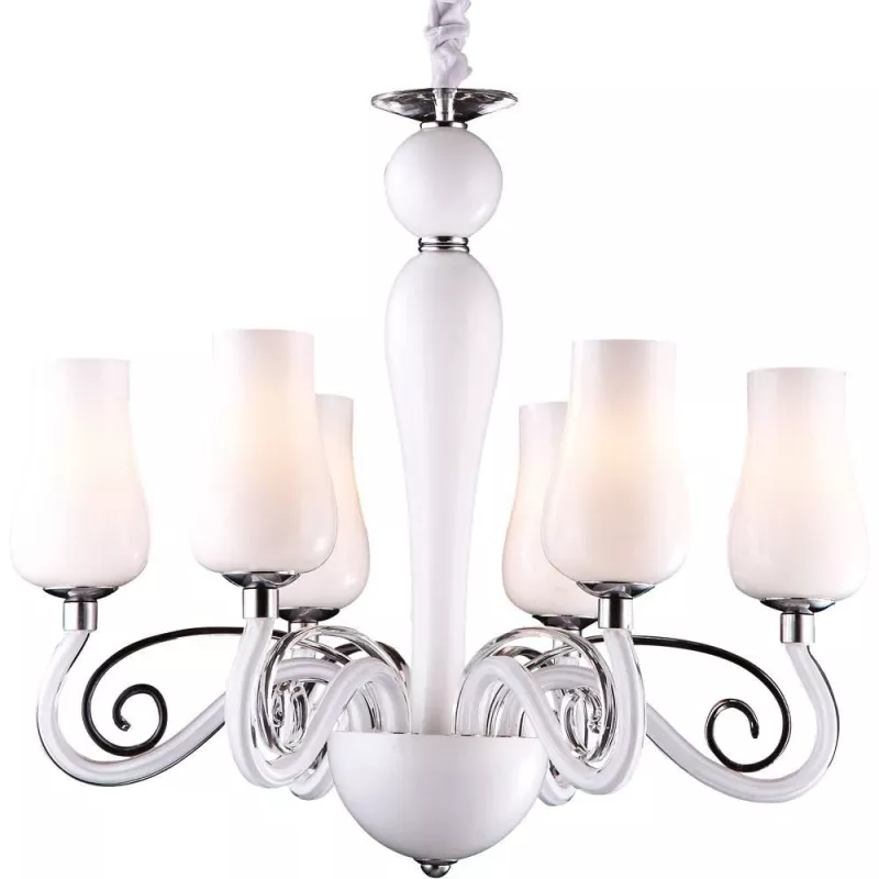 Подвесная люстра Arte Lamp Biancaneve A8110LM-6WH
Подвесная люстра Arte Lamp Biancaneve A8110LM-6WH