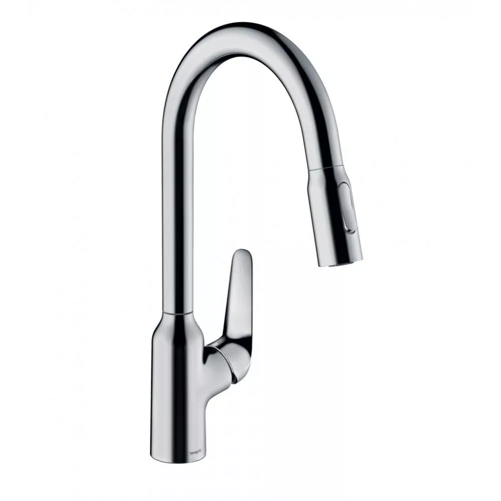 Кухонный смеситель однорычажный, 220, с вытяжным душем, 2jet Hansgrohe 71800000
Кухонный смеситель однорычажный, 220, с вытяжным душем, 2jet Hansgrohe 71800000