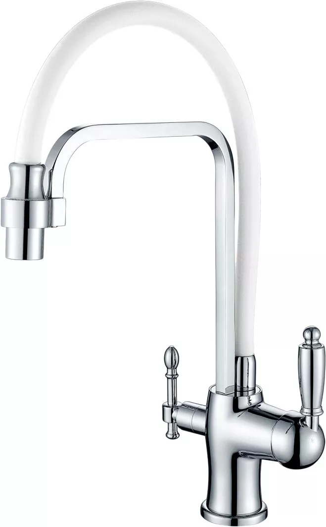 Смеситель для кухни Zorg Sanitary ZR 342-8 YF с гибким изливом и подключением фильтра хром, белый
Смеситель для кухни Zorg Sanitary ZR 342-8 YF с гибким изливом и подключением фильтра хром, белый