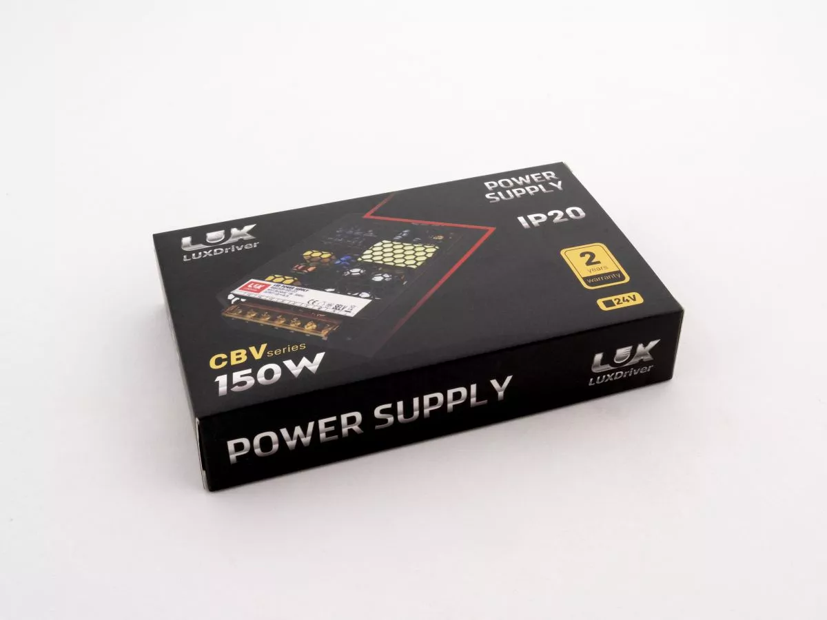 Блок питания LEDS POWER LUXDriver 150Вт 24В 003320
Блок питания LEDS POWER LUXDriver 150Вт 24В 003320
