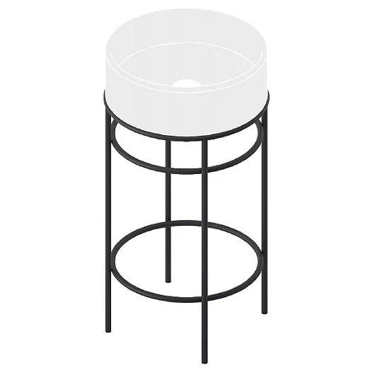 Консоль под раковину Artceram Fuori Scala 44х72.5 черный, матовый (ACA058 17) 
Консоль под раковину Artceram Fuori Scala 44х72.5 черный, матовый (ACA058 17)