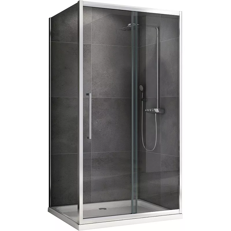 Душевой уголок Abber Schwarzer Diamant 120х85 AG30120H-S85 хром, стекло прозрачное
Душевой уголок Abber Schwarzer Diamant 120х85 AG30120H-S85 хром, стекло прозрачное