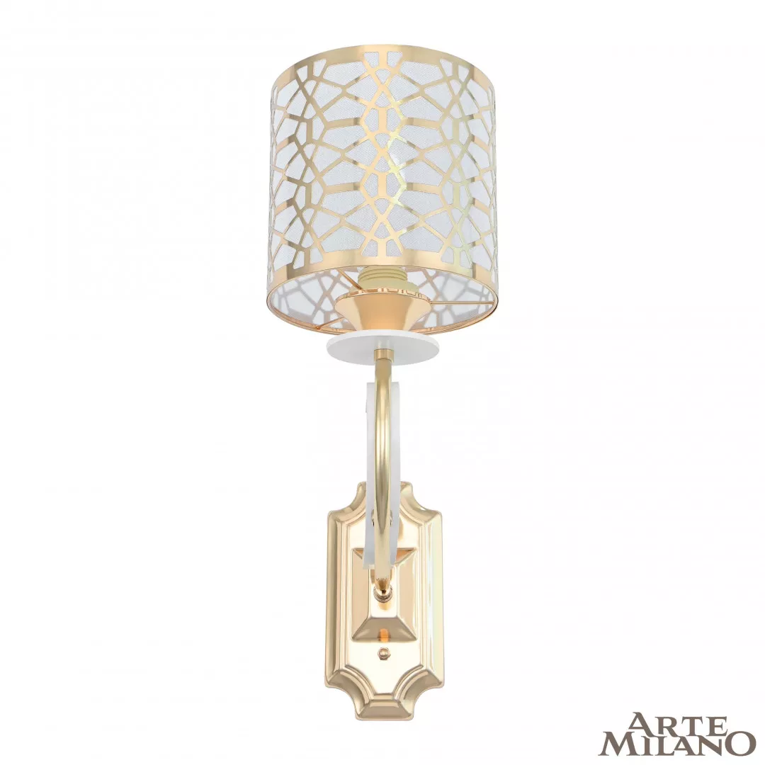 Бра Arte Milano Florentia-1237 301237/1W Wh/Gd
Бра Arte Milano Florentia-1237 301237/1W Wh/Gd