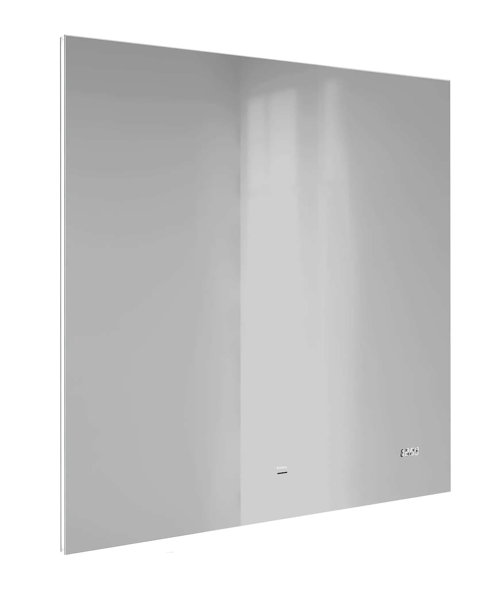 Зеркало Raval Kvadro 80 с подсветкой, с часами
Зеркало Raval Kvadro 80 с подсветкой, с часами