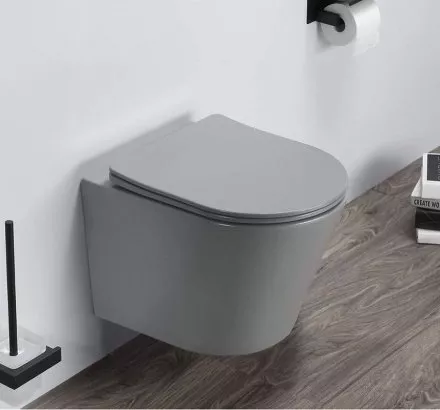 Унитаз подвесной Ceramalux B2330-3MH светло-серый матовый с сиденьем микролифт
Унитаз подвесной Ceramalux B2330-3MH светло-серый матовый с сиденьем микролифт