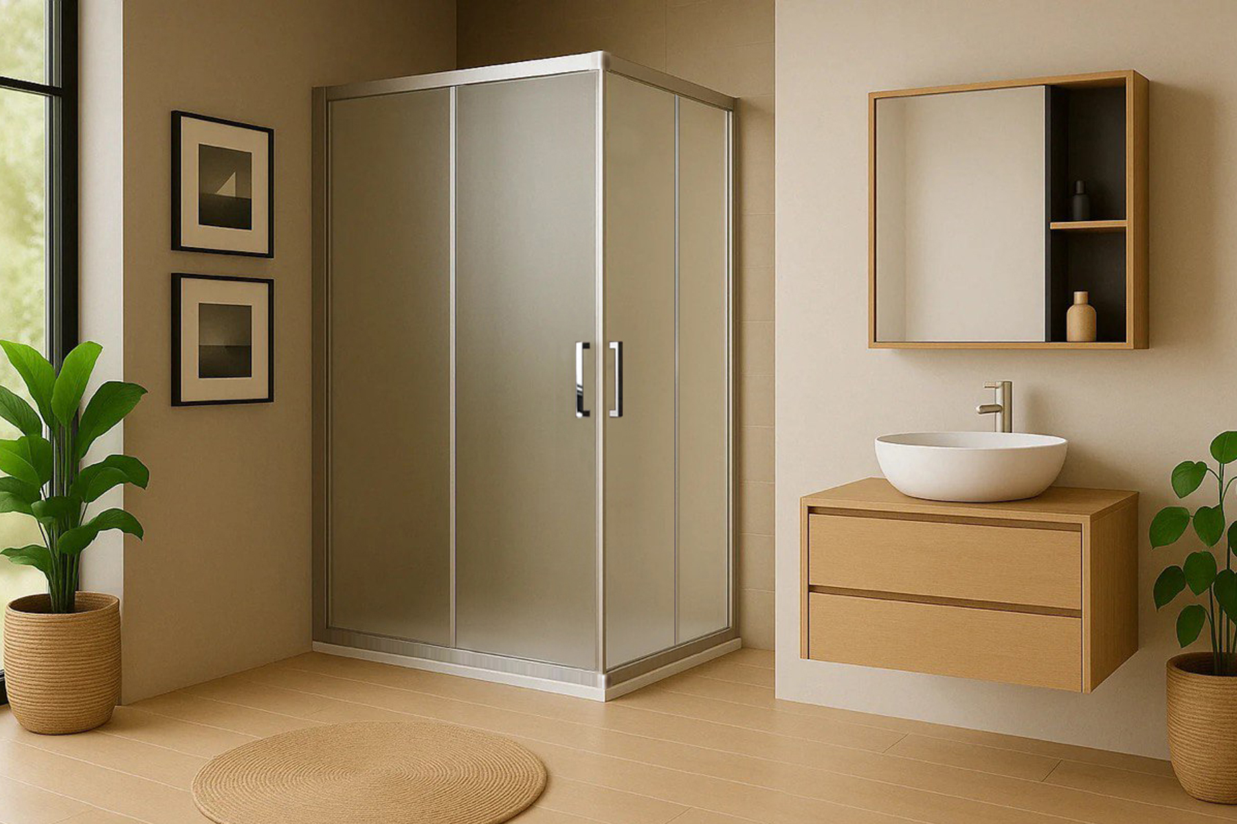 Душевой уголок RB HPD-C-ST 95x75x200 (матовое)
Душевой уголок RB HPD-C-ST 95x75x200 (матовое)