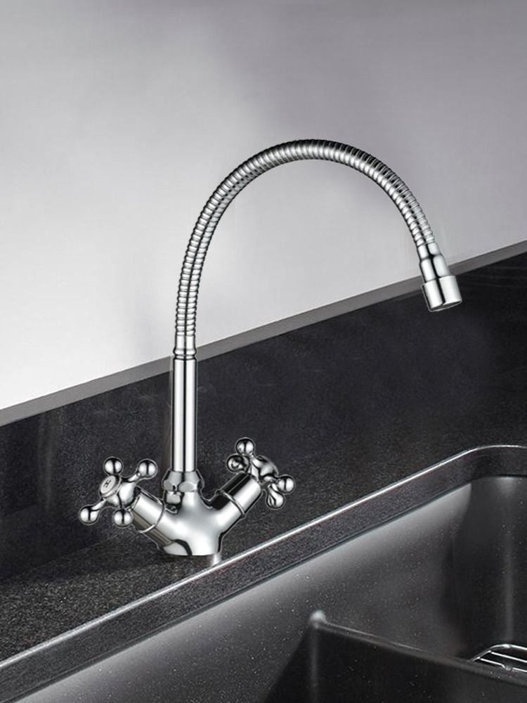 Смеситель для кухни с гибким изливом WesnaArt RASSVET, RAS02-180, хром
Смеситель для кухни с гибким изливом WesnaArt RASSVET, RAS02-180, хром