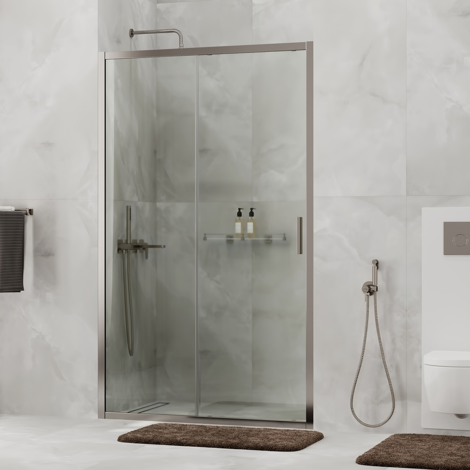 Душевая дверь в нишу Wasserkraft Tauber 64S 110 см, профиль никель, стекло прозрачное
Душевая дверь в нишу Wasserkraft Tauber 64S 110 см, профиль никель, стекло прозрачное